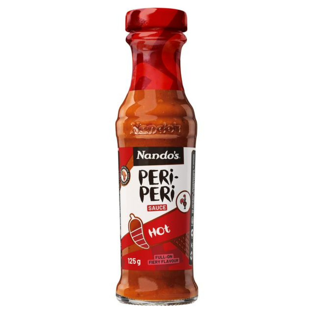 NANDOS HOT PERI PERI SAUCE 125ML